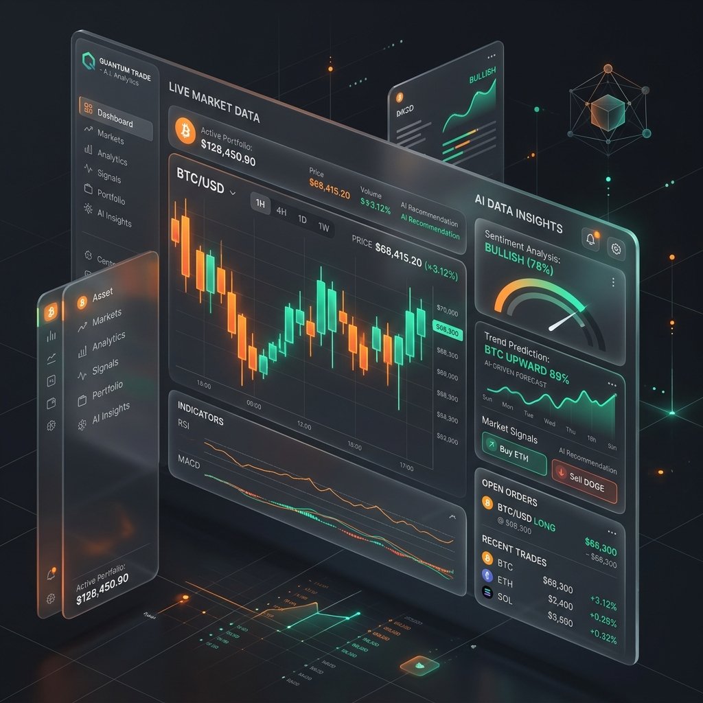 Trading Analytics Mockup